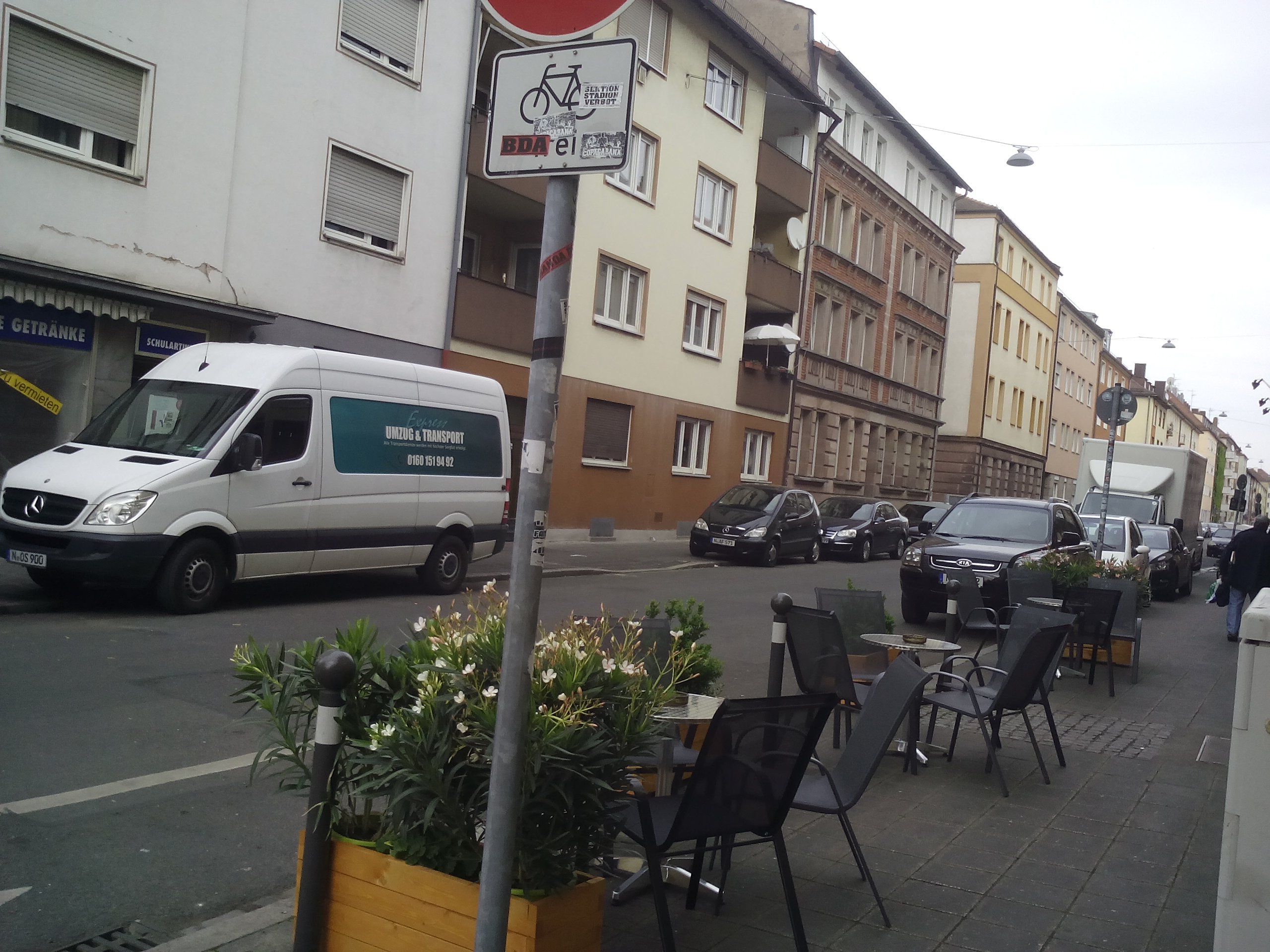 Die Gegend, in der ich dies aufgenommen habe.